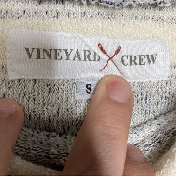 Vineyard Crew Terry pullover size small - Picture 2 of 7